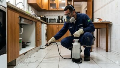 dedetizar um apartamento