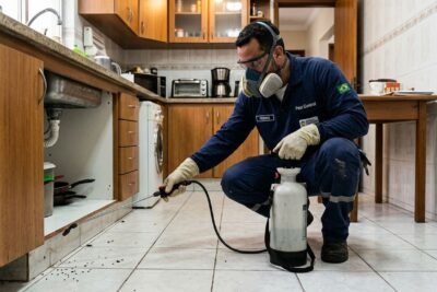 dedetizar um apartamento